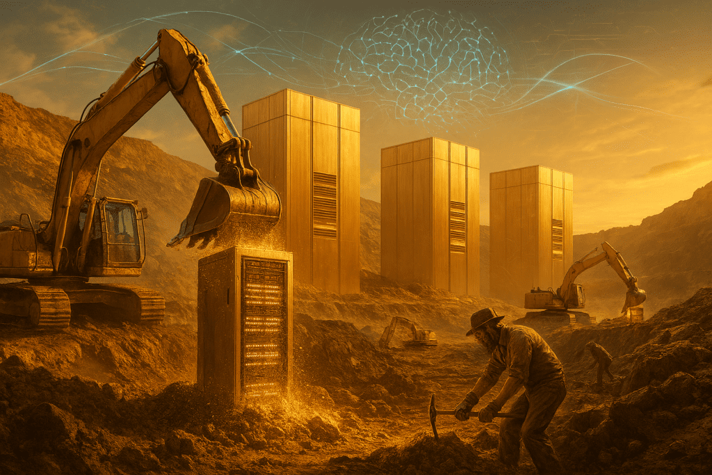 data centre gold rush