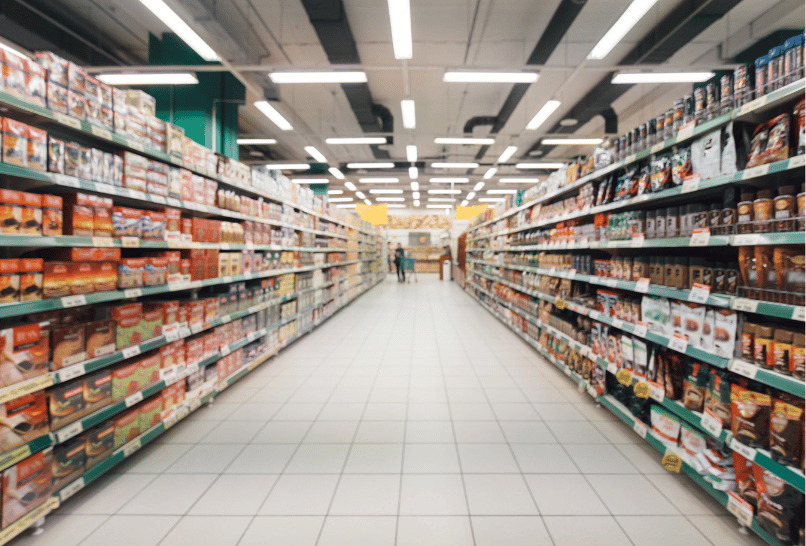 supermarket aisle